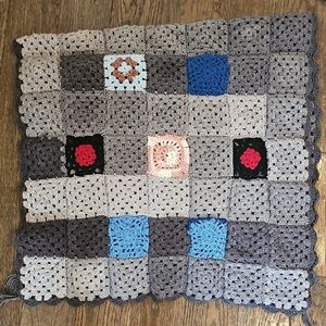 Handmade Crochet Patchwork Blanket